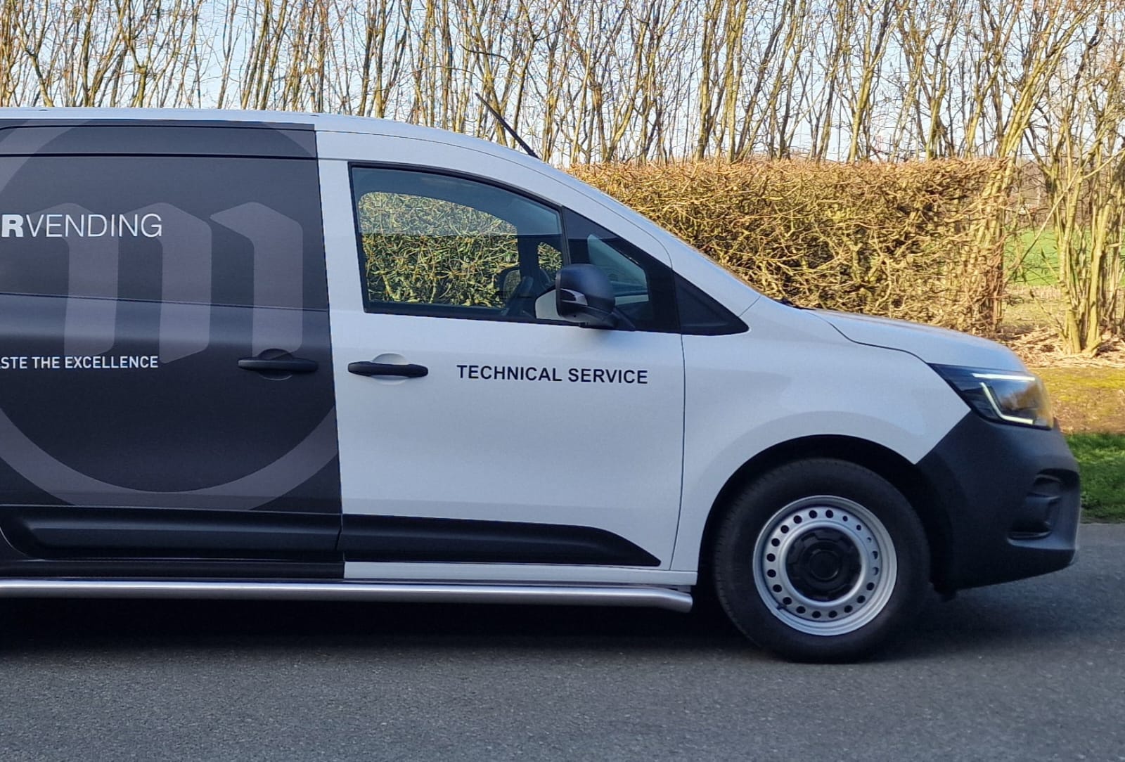 Technische bijstand Mastervending